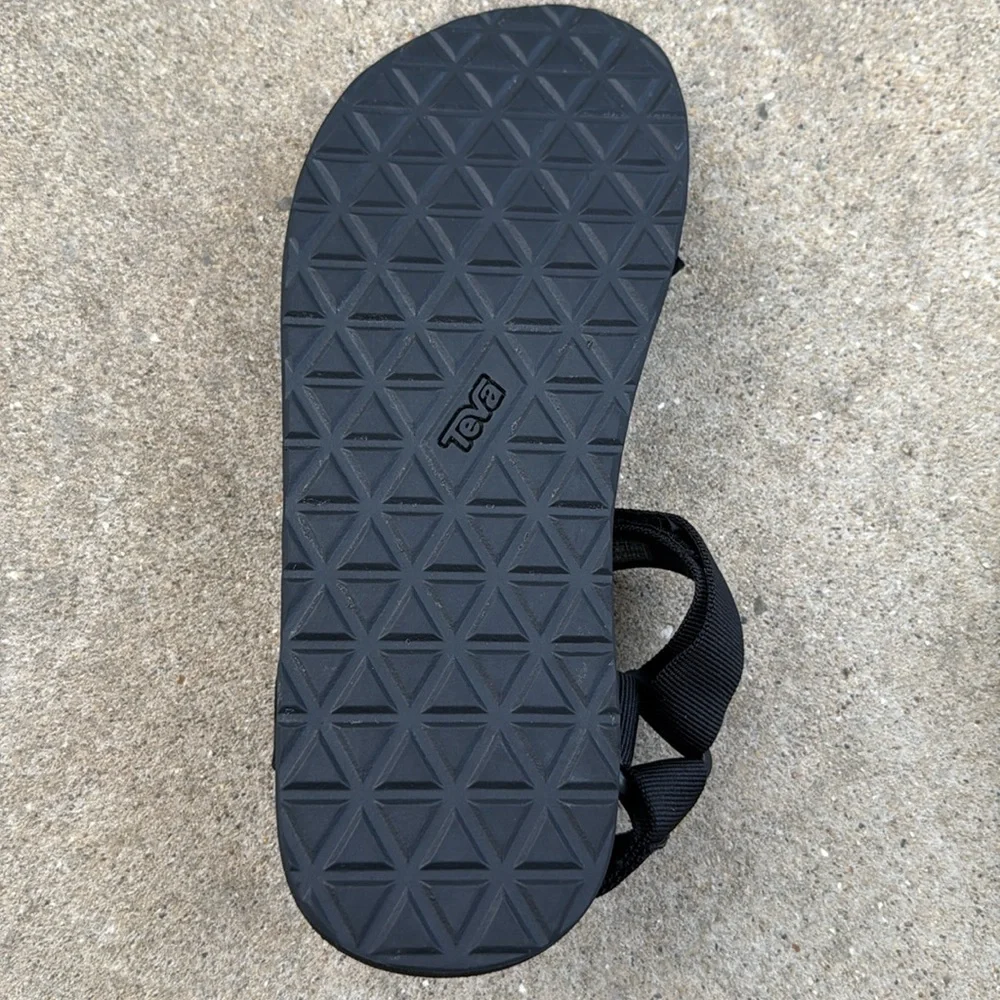 Teva Black Men's Outdoor Strap Sandals